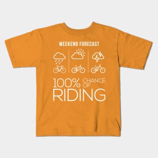 WEEKEND FORECAST Kids T-Shirt